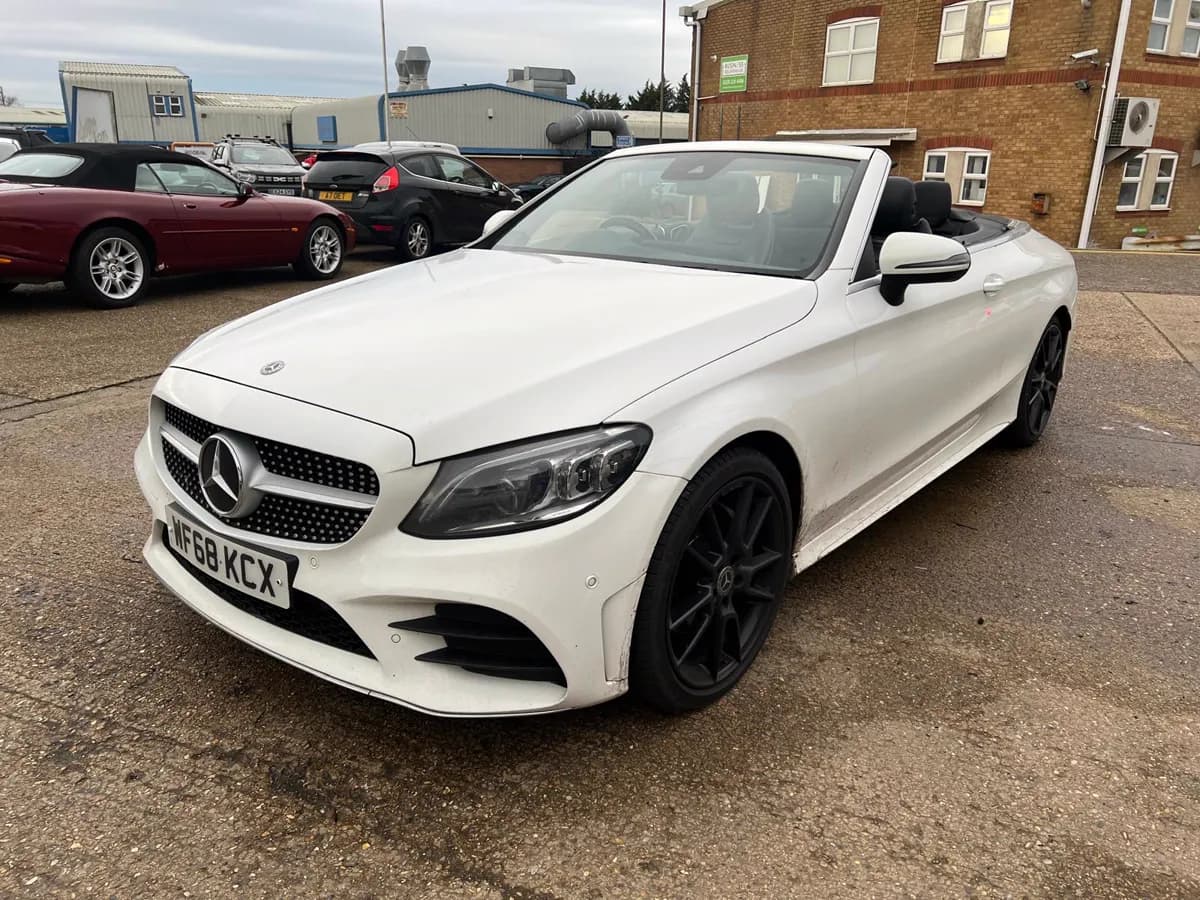 Mercedes C-Class Cabriolet we recently bought
